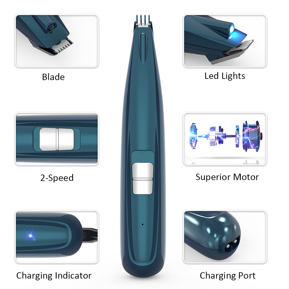 Pets Rechargeable Grooming Kit - Just4U2020
