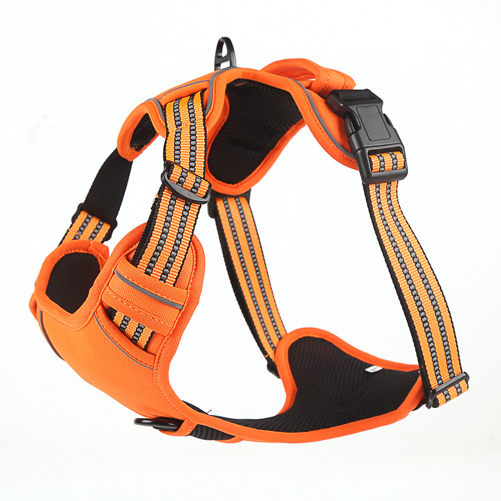 Dog Harness No Pull Breathable Reflective Pet Harness Vest - Just4U2020