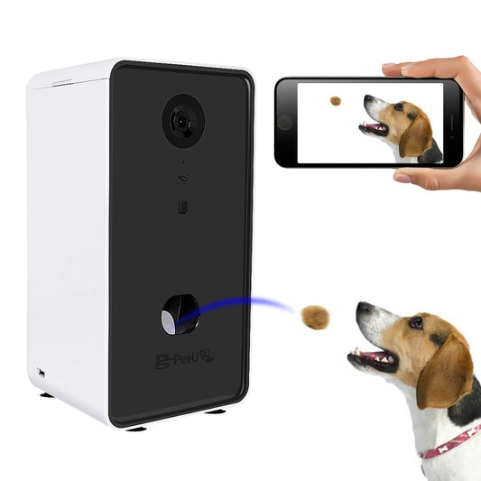 Treat Dispenser With Audio and Video Camera - Just4U2020